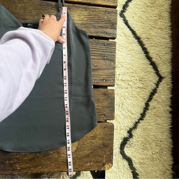 Blue/Grey Silky Tank - Picture 6 of 9